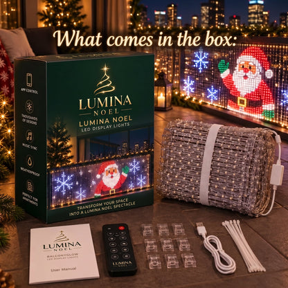 Merry GlowCurtain